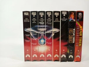 Star Trek The Movies 25th Anniversary Set W First Contact Insurrect & Guide Book - Picture 1 of 5