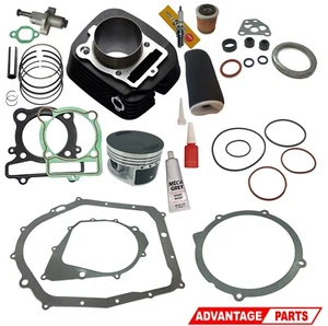 Yamaha Big Bear 350 Cylinder Piston Gasket Top End Kit Set 1UY-11310-03-00  - Foto 1 di 6