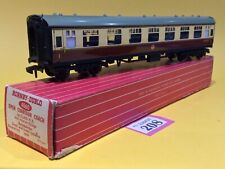 Hornby Dublo 4060 Open Corridor Coach (WR), 1st Class 2/3 Rail NMC, Boxed, W3085