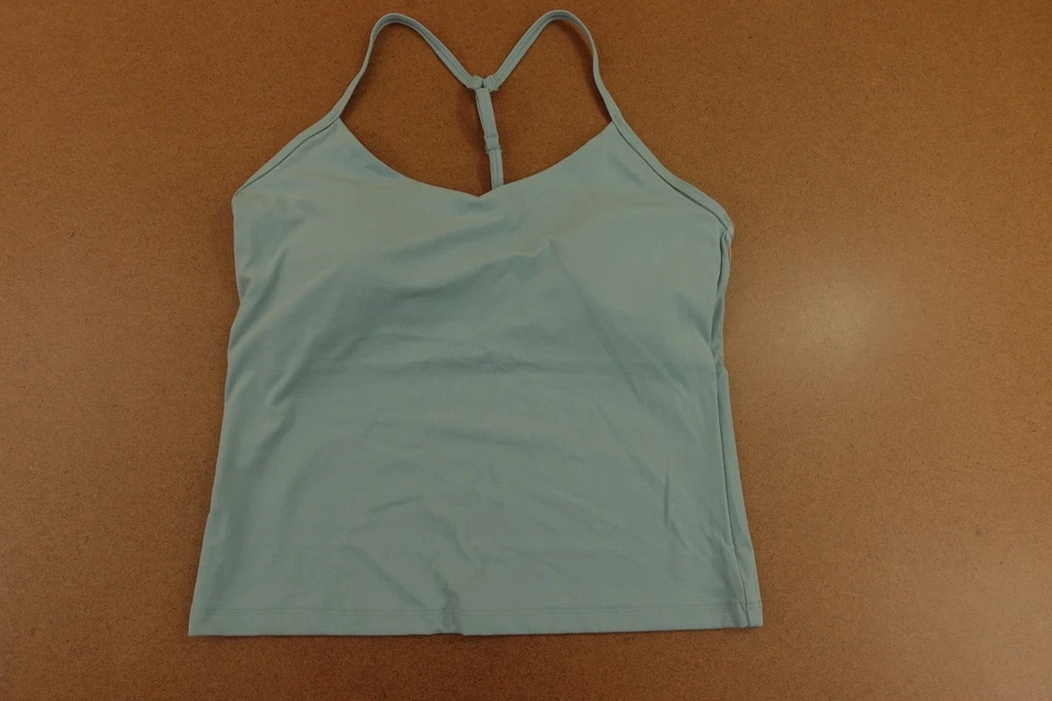 Top acolchado Old Navy para mujer mediano con rocío brumoso estudio liso soporte espalda deportiva nuevo con etiquetas Foto 1 de 4