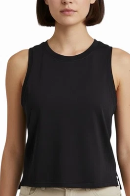 Top de running transpirable corte láser dobladillo con aberturas elásticas recortadas Lululemon talla M Foto 1 de 4