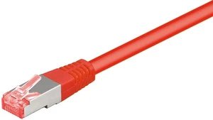3x kabel sieciowy CAT 6 S/FTP; CAT 6-0200 S/FTP PIMF CZERWONY 2m PL - Zdjęcie 1 z 1