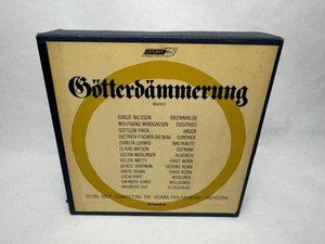 Solti/Wagner: Gotterdammerung 3X Reel 4-Trk 7-1/2 IPS Tapes Box Set London 90098 - Picture 1 of 8
