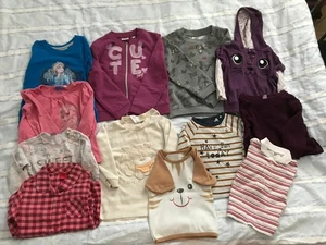 Bekleidungspaket Für Mädchen Oberteile Gr. 74 - 104 Kurzarm Langarm - Bild 1 von 10