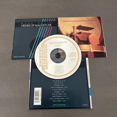 Order Of Magnitude by Doug Smith American Gramaphone CD & Inlay Only No Case Foto 1 de 4