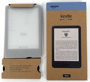 Kindle (16 GB) Lightest and most compact Kindle Black Gen 11 2024 - Picture 1 of 7