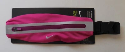 Nike Slim Running WaistPack 3.0 Adult Unisex Active Pink/Black/Silver - Image 1 of 4