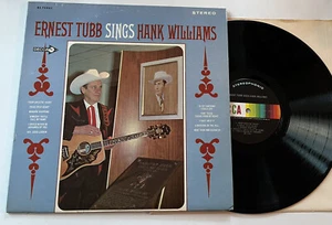 Ernest Tubb - Sings Hank Williams LP - Vinyl - Picture 1 of 9