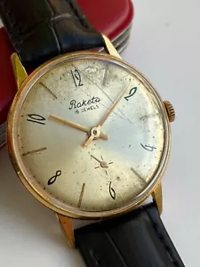 RELOJ PULSERA SOVIÉTICO RARO VINTAGE Hombre RAKETA PAKETA 16 JOYAS AU CAL 2603 - Imagen 1 de 17