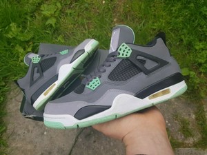 Las mejores ofertas en Jordan 4 Retro Brillo Verde 2013 | eBay