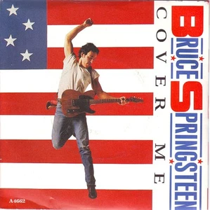 BRUCE SPRINGSTEEN Cover Me PICTURE SLEEVE 7" 45 rpm vinyl record NEW RARE - Picture 1 of 4