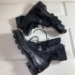 Rare Vintage Swat Mens Size Us 10 W Hot Weather Tactical Boots Black - Picture 1 of 8