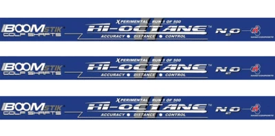 BOOMSTIK HIOCTANE LONG DRIVE COMPETITION #1 46" LONG DRIVE GOLF SHAFT BOOMSTIK CODE BLUE NANO DISTANCE .335 L A R S X 2X