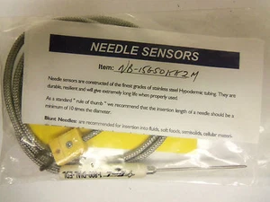 EDL NEEDLE SENSOR- NB-15GSOKK2M- for Somatco Digital Pyrometer +++++++ Brand New - Picture 1 of 3