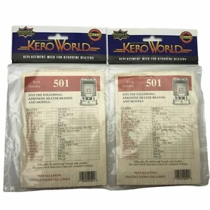 Kerosun Moonlighter (Pre H) Wick,     TWO WICKS     KeroWorld 501 Wicks, Omni 15 - Picture 1 of 10