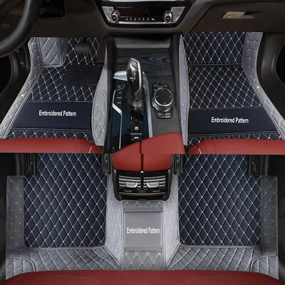 For Toyota Highlander Hilux C-HR Sienna Sequoia Previa Yaris 3D Car Floor Mats Foto 1 de 4