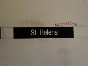 Manchester Sept 1979 Bus Destination Blind 24" Geschenk - St Helens L - Bild 1 von 12