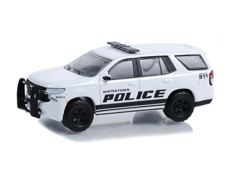 2022 Chevrolet Tahoe Police — Whitestown Police масштаб 1:64 — Greenlight 30360 - Изображение 1 из 1