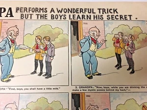FOXY GRANDPA'S WONDERFUL TRICK COMIC PAGE 1902 - Bild 1 von 4
