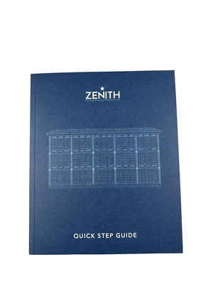 Manual Zenith Manual Folleto Instrucciones Quik Guía de pasos Para todos los modelos Foto 1 de 4