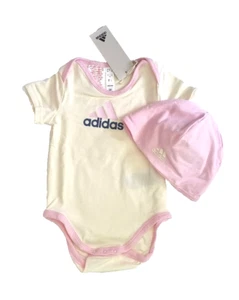 Adidas Sportswear IQ4109 2-Piece Gift Set Soft Ice Cream Colors Size 74 - Picture 1 of 3