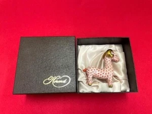 Herend Japanese Zodiac Porcelain Figurine Red Sheep 2015 with Box - Picture 1 of 7