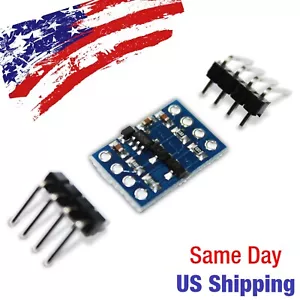 Level Conversion Module 5V to 3V IIC I2C 3.3V for Arduino Sensor USA SHIP TODAY! - Bild 1 von 3