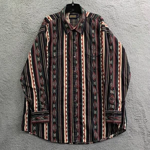 VTG Panhandle Slim Shirt Mens Size XXL Button Up Aztec Western Snap Front* - Picture 1 of 9