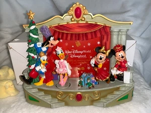 Neu Disney Parks Urlaub Nussknacker musikalischer Fotorahmen Mickey Daisy Minnie 4x6 - Bild 1 von 12