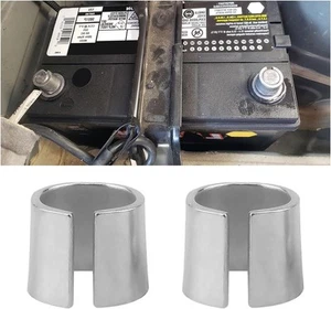 1 Pair Battery Post Shims, Pure Lead Anode Cathode Sleeves, Car 2PCS  - Bild 1 von 6