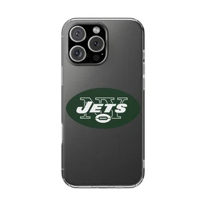 Funda para teléfono New York Jets, cubierta transparente para iPhone, duradera, equipo deportivo Samsung - Imagen 1 de 94
