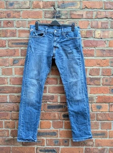 Jeans Ralph Lauren Denim & Supply Prospect ajustados azules desgastados W34 L34 - Imagen 1 de 15