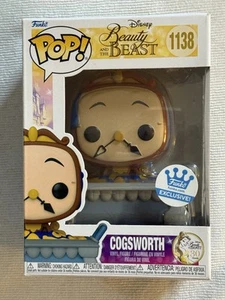 2022 Funko Shop Exclusive POP! Disney Die Schöne und das Biest Cogsworth #1138 - Bild 1 von 6