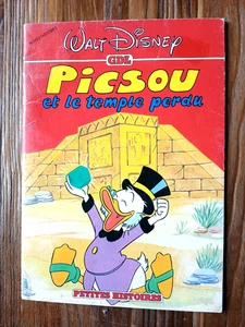Comic + Malvorlagen DACHEL und der verlorene Tempel WALT DISNEY kleine Geschichten 1984 EO - Bild 1 von 2