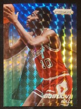 2014-15 Panini Prizm Basketball Bob Love Blue Green Mosaic Prizm Chicago Bulls