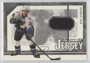 2003-04 In the Game-Used Signature Series Jersey Silver /80 Jaromir Jagr #GUJ-13