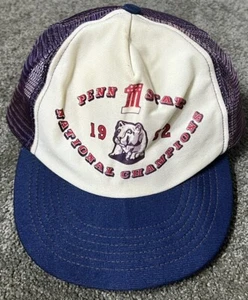 Vintage Penn State Trucker Mütze 1982 National Champions NCAA Football Made In USA - Bild 1 von 6