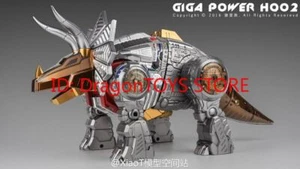Figura de acción GigaPower Gigasaurs GP HQ-02 Grassor versión metálica pedido anticipado - Imagen 1 de 7