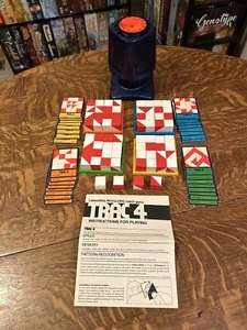 Trac 4 Game Vintage 1976 Lakeside Parts Replacement Pieces Cubes Cards Tower - Picture 1 of 9