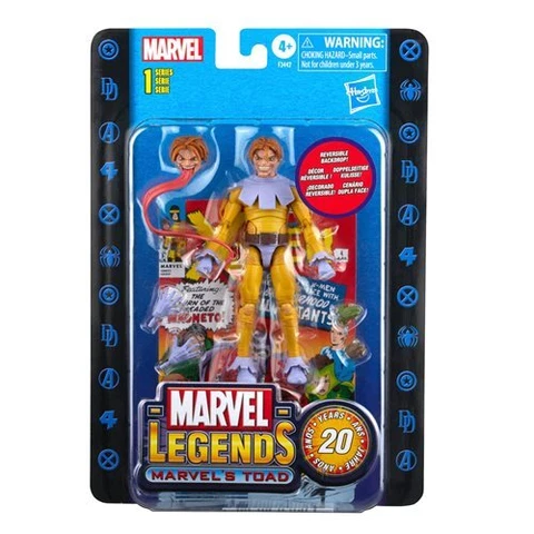Marvel Legends 20th Anniversary Retro Toad 6" AF X-Men Bro of Mutants  HASBRO Cover
