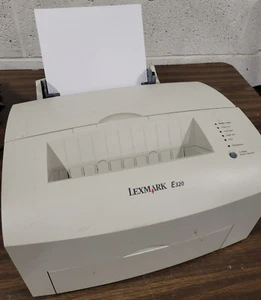 Lexmark E320 Laser Printer - USB, Centronics IEEE 1284 Bidirectional Parallel - Picture 1 of 9