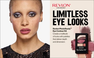 REVLON PHOTOREADY EYESHADOW LIDSCHATTEN FARBPALETTE LEUCHTENDE FARBEN & PRIMER - Bild 1 von 4