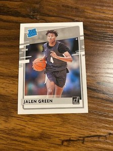 JALEN GREEN RC 2021-22 Chronicles Draft Picks Donruss Rated Rookie No.29