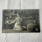Vintage Postcard Erotic Topless Lady .. A.Noyer 4043
