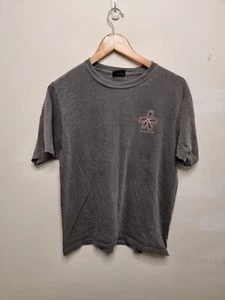 stussy shirt adult size medium grey floral gray streetwear 90s y2k look - Picture 1 of 9