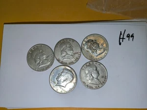 Monete argento spazzatura 90% valore nominale $2,50 - monete miste media circolata.m91 - Foto 1 di 1