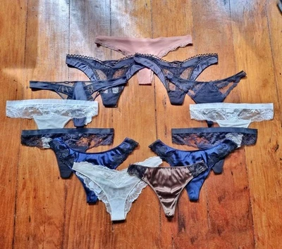 Colección de bragas de seda LA PERLA 13 piezas paquete raro talla 4 nuevas con etiquetas  Foto 1 de 4
