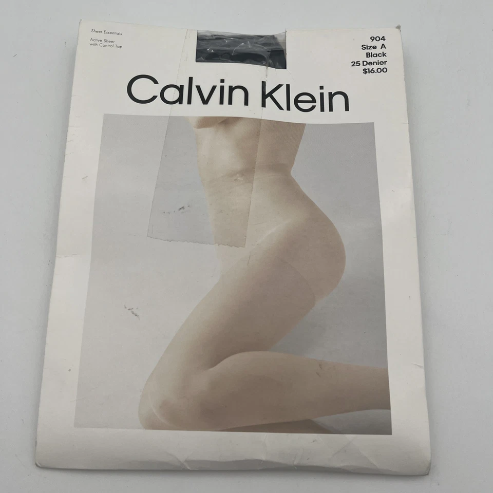 Top Calvin Klein Active Sheer Essentials Control Negro Talla A Foto 1 de 4