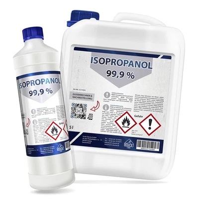 Isopropanol 99,9 % | IPA, Isopropylalkohol, 2-Propanol | 1L, 2x1L, 2x10L - Bild 1 von 2