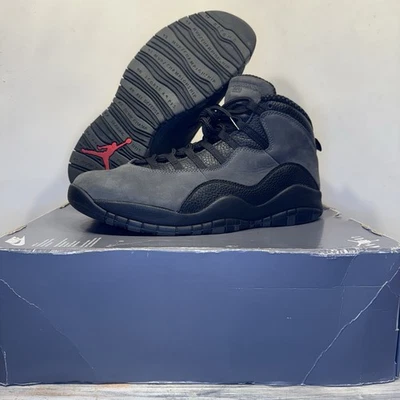 Nike Air Jordan Retro 10 Dark Shadow Steal 310805-002 Hombres 12 Mujeres 13.5 Raro 🔥 Foto 1 de 4